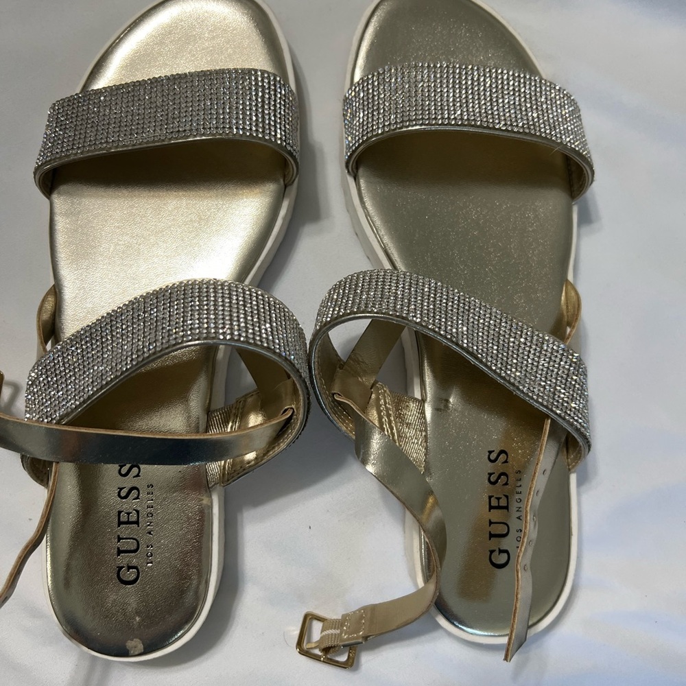 Size 7 1/2 guess sandals